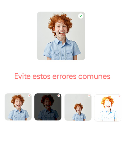 Para un resultado claro y nítido