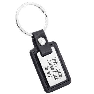 Llavero Personalizado Rectangular Grabado con...