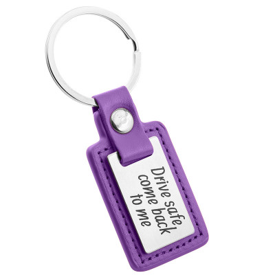 Llavero Personalizado Rectangular Grabado con...