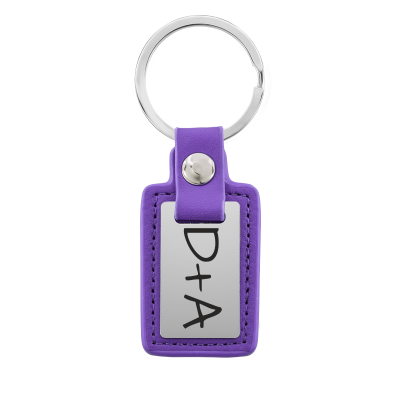 Llavero Personalizado Rectangular Grabado con...
