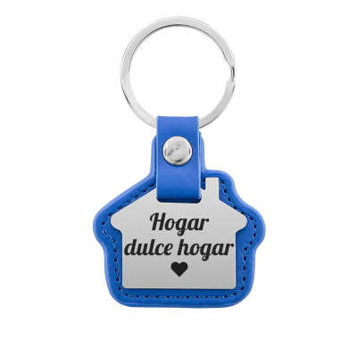 Llavero Personalizado Grabado en Forma de Casa...
