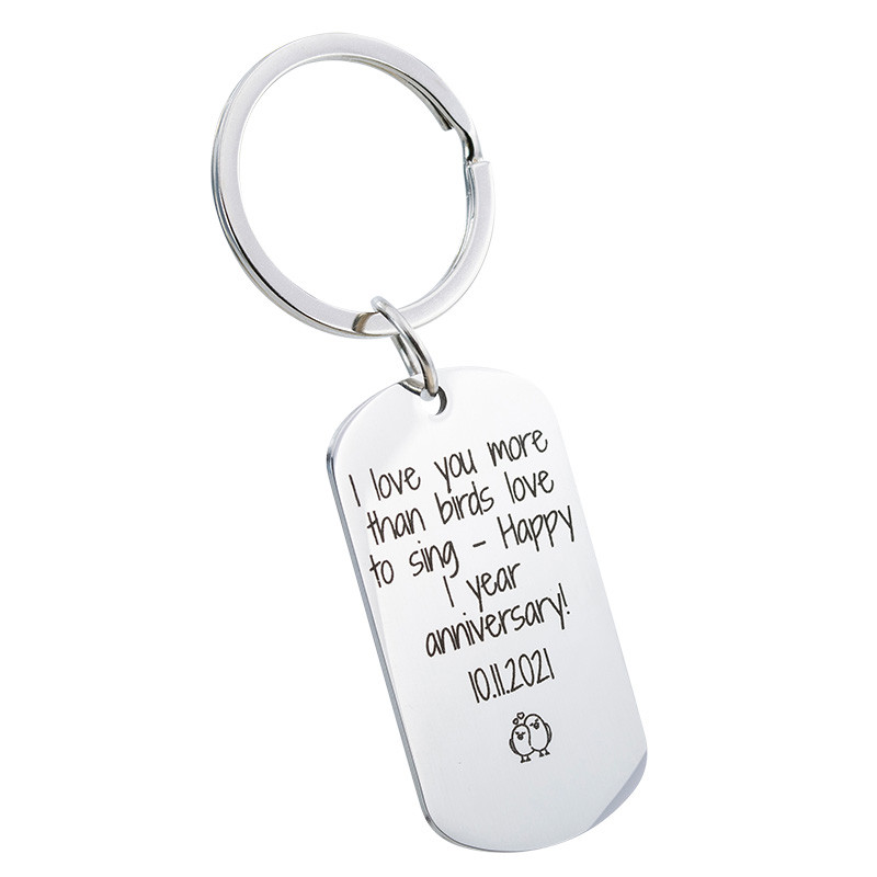 Llavero Personalizado con Placa Militar