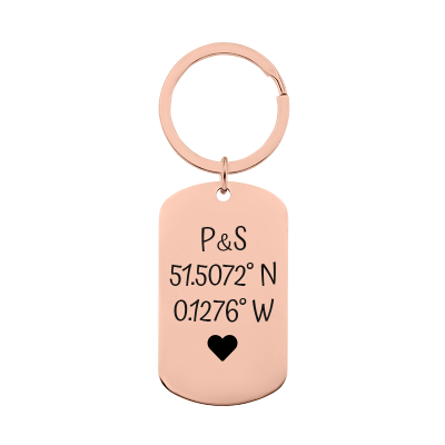 Llavero Personalizado con Placa Militar