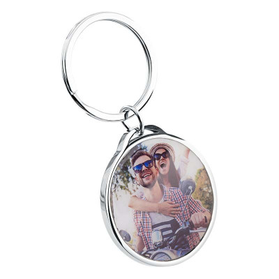 Llavero Personalizado de Lujo con Foto en Forma...