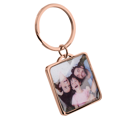 Llavero Personalizado de Lujo con Foto en Forma...
