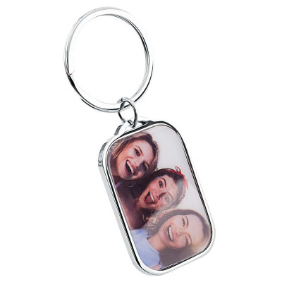 Llavero Personalizado de Lujo con Foto en Forma...
