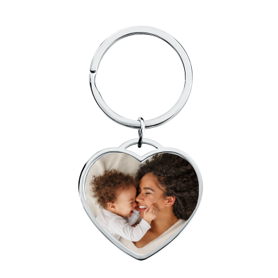 Llavero Personalizado de Lujo con Foto en Forma...
