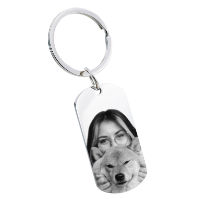 Llavero Personalizado en Forma de Placa Militar...