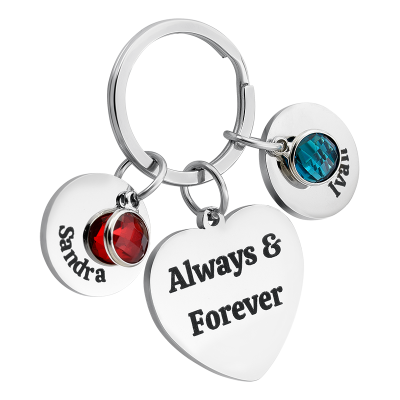 Llavero Personalizado en Forma de Corazón...