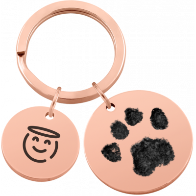 llavero con Forma de 2 Círculos Personalizado... llavero con Forma de 2 Círculos Personalizado...