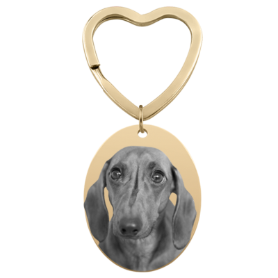 llavero con Forma de óvalo Personalizado con...