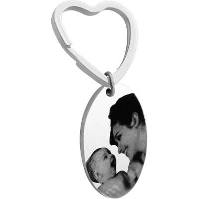 llavero con Forma de óvalo Personalizado con...