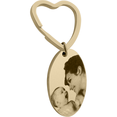 llavero con Forma de óvalo Personalizado con...