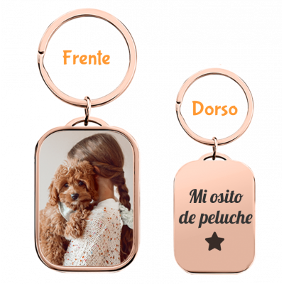 Llavero Lujoso Personalizado en Forma de...