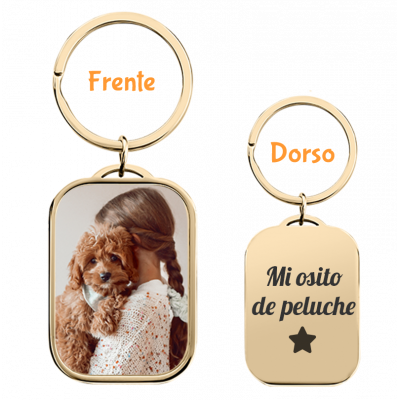 Llavero Lujoso Personalizado en Forma de...