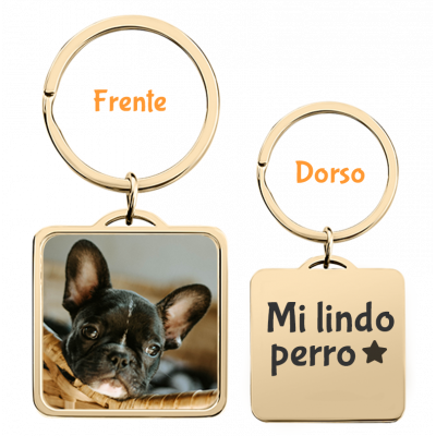 Llavero Lujoso Personalizado en Forma de...