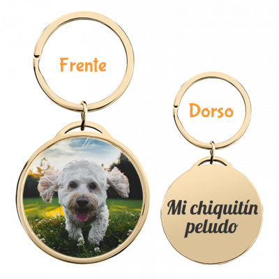 Llavero Lujoso Personalizado en Forma de...