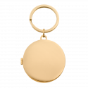 Llavero Lujoso Personalizado en Forma de Círculo con Foto