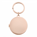 Llavero Lujoso Personalizado en Forma de Círculo con Foto