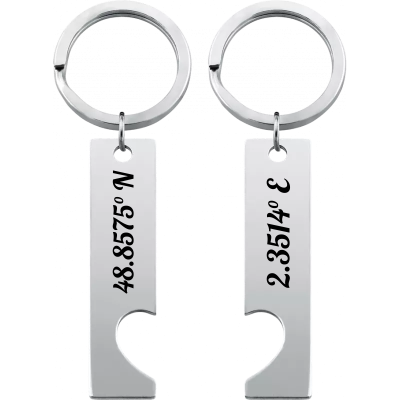 Llaveros Personalizados con Forma de Corazón...