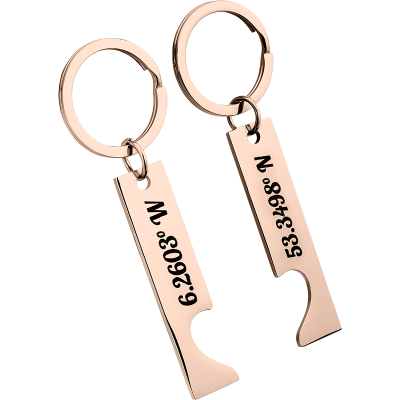 Llaveros Personalizados con Forma de Corazón...