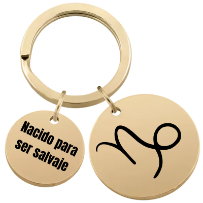 Llavero con Forma de Círculo Personalizado con... Llavero con Forma de Círculo Personalizado con...