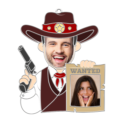 Llavero de Póster de se Busca con Cara...