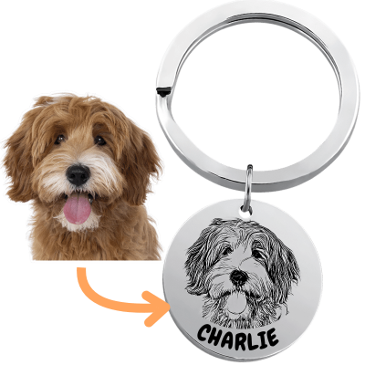 Llavero Circular Personalizado con Foto de... Llavero Circular Personalizado con Foto de...