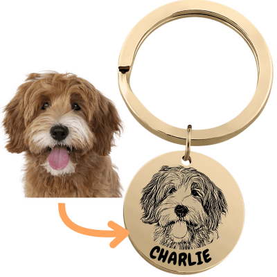 Llavero Circular Personalizado con Foto de... Llavero Circular Personalizado con Foto de...